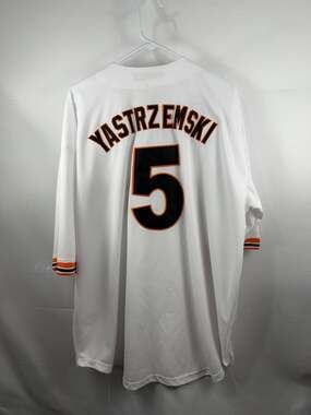 Nike San Francisco Giants Mike Yastrzemski #5 Cooperstown Collection Home Jersey